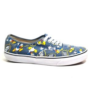 VANS Disney Shoes Authentic Donald Duck Navy Blue